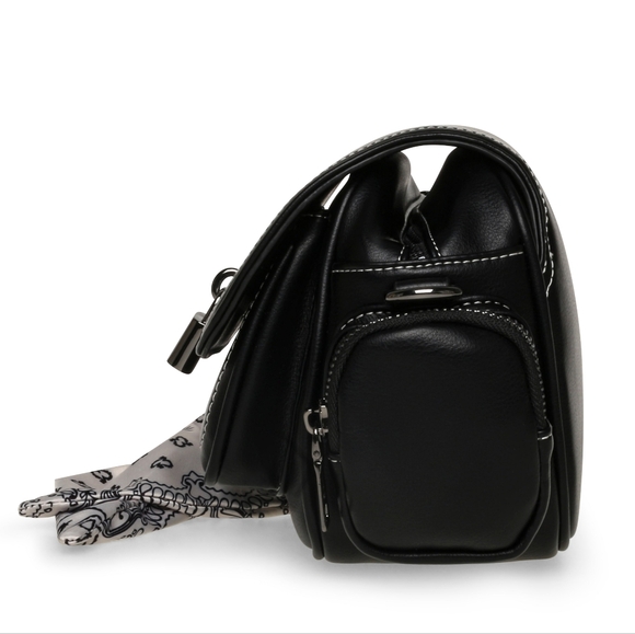 Steve Madden Crossbody Handbag with Scarf Accent - Picture 3 of 6